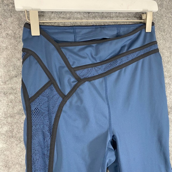 Free People Movement Leggings Small Blue Beyond High Rise Workout - Picture 16 of 16